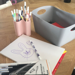 Контейнер для хранения boxxx, organic, 15 л, розовый