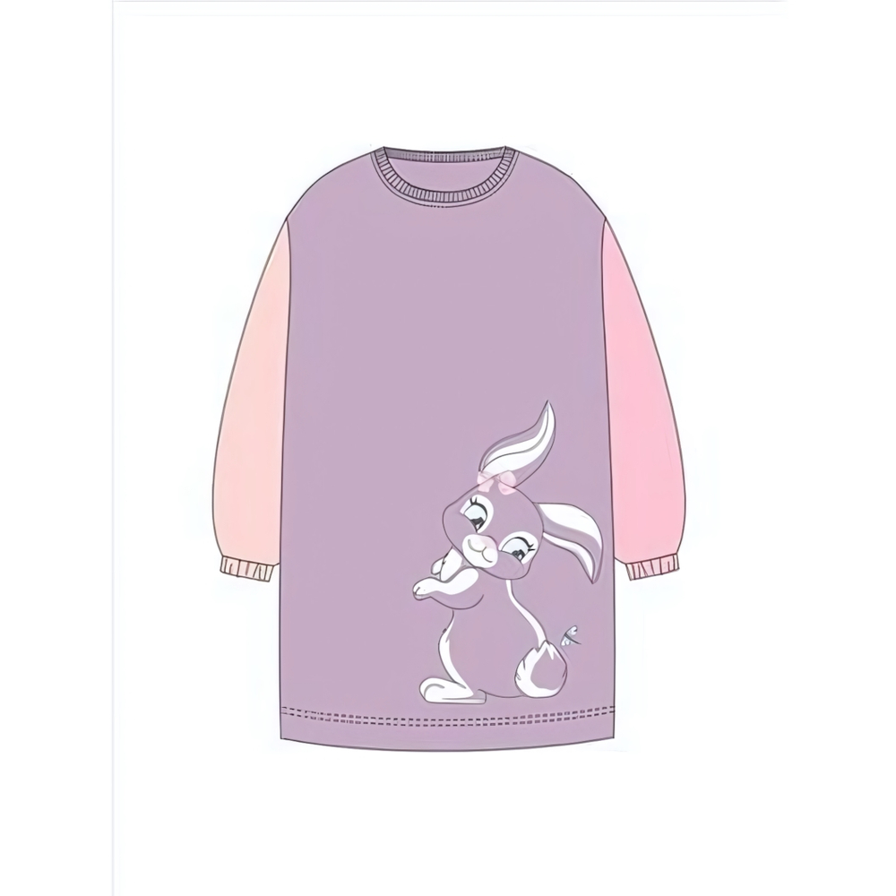 Платье "Садик-1" ПЛ-728/1 р.128, Сиреневый (Ивашка)