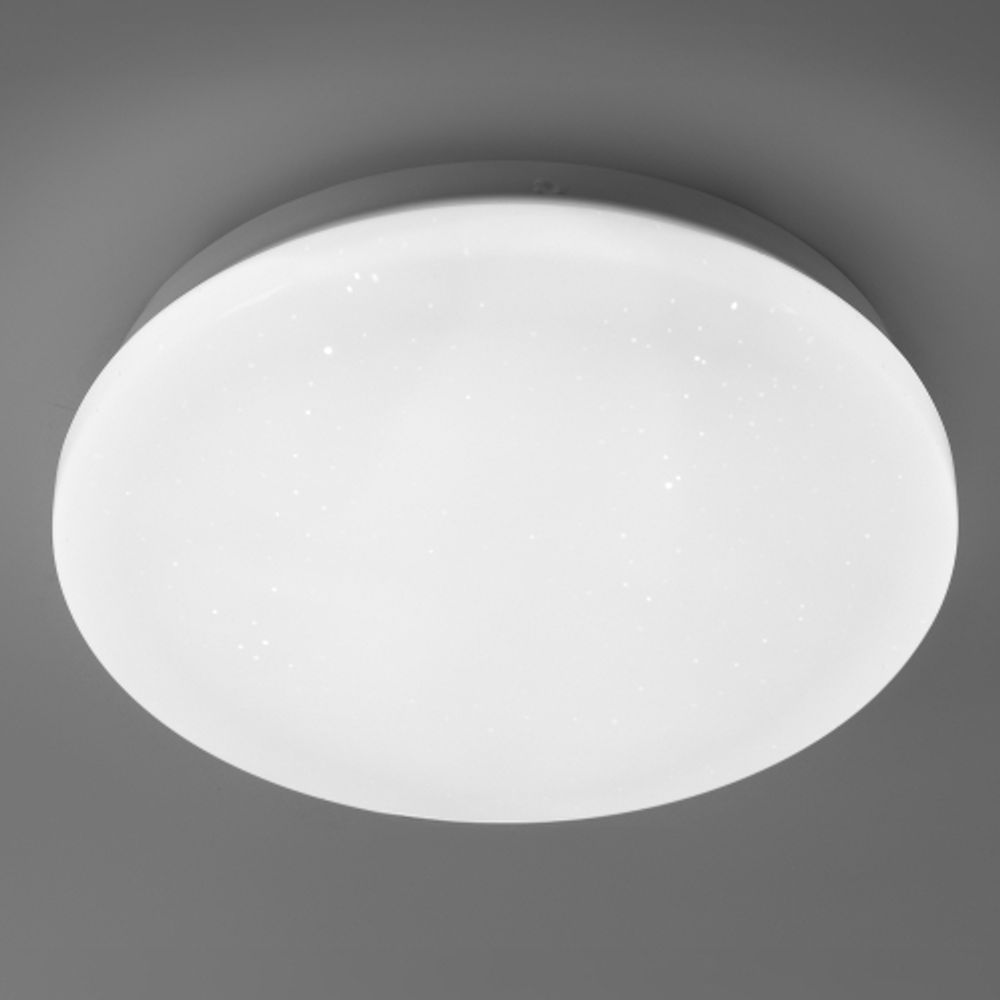 Светильник потолочный светодиодный ЭРА Классик без ДУ SPB-6 WH 18W-4K Slim Night SKY | Светильники SPB-6 без ДУ