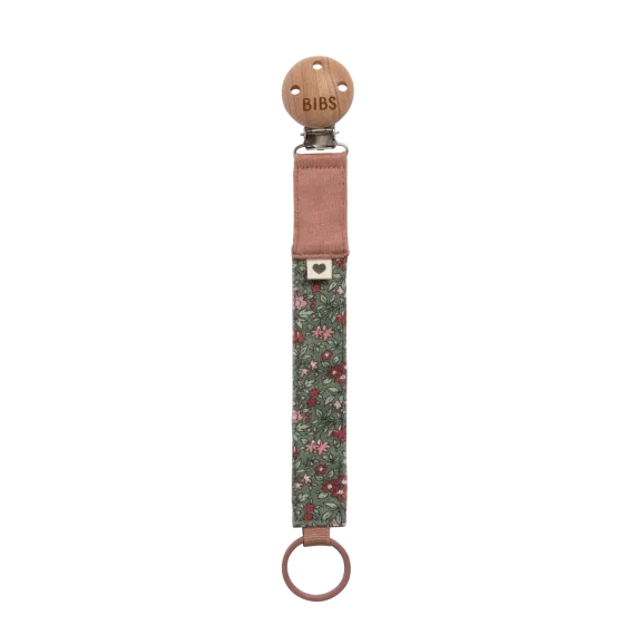 Держатель для пустышки BIBS Liberty Chamomile Lawn - Woodchuck