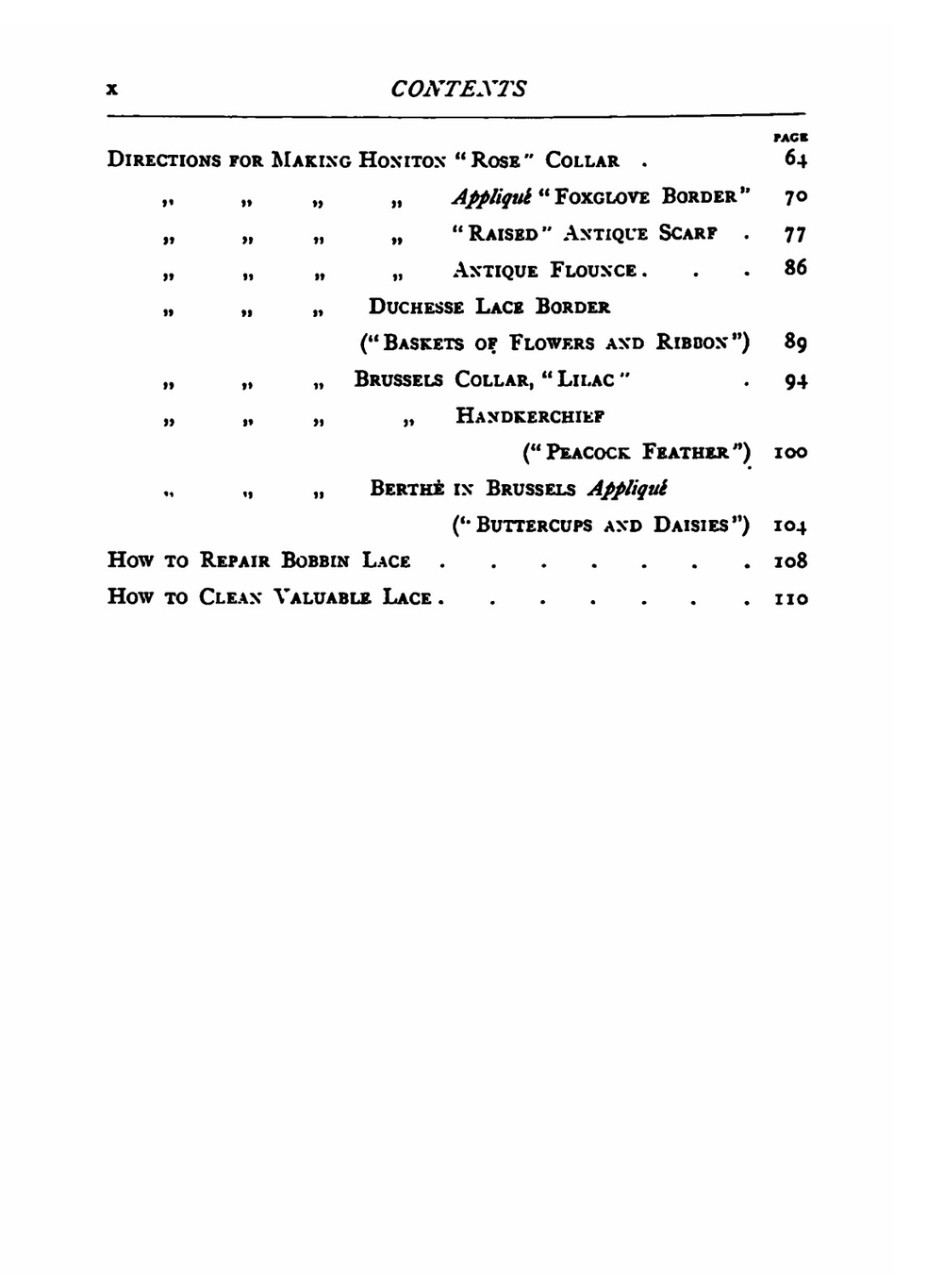The art of bobbin lace. A practical text book of workmanship in antique and modern lace | Louisa & Rosa Tebbs