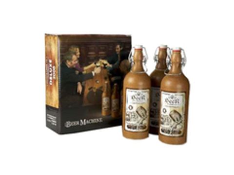 Пивоварня.ру Набор из трех керамических бутылок