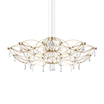 Подвесная светодиодная люстра Loft It Mira 10586/900 Gold Asfour