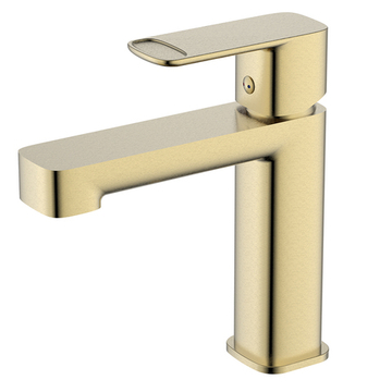 AQM6610BG Parma Смеситель для раковины однорычажный, Brushed gold