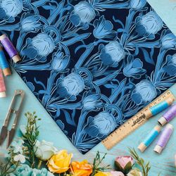 Ткань премиум Оксфорд 600D ночной концерт