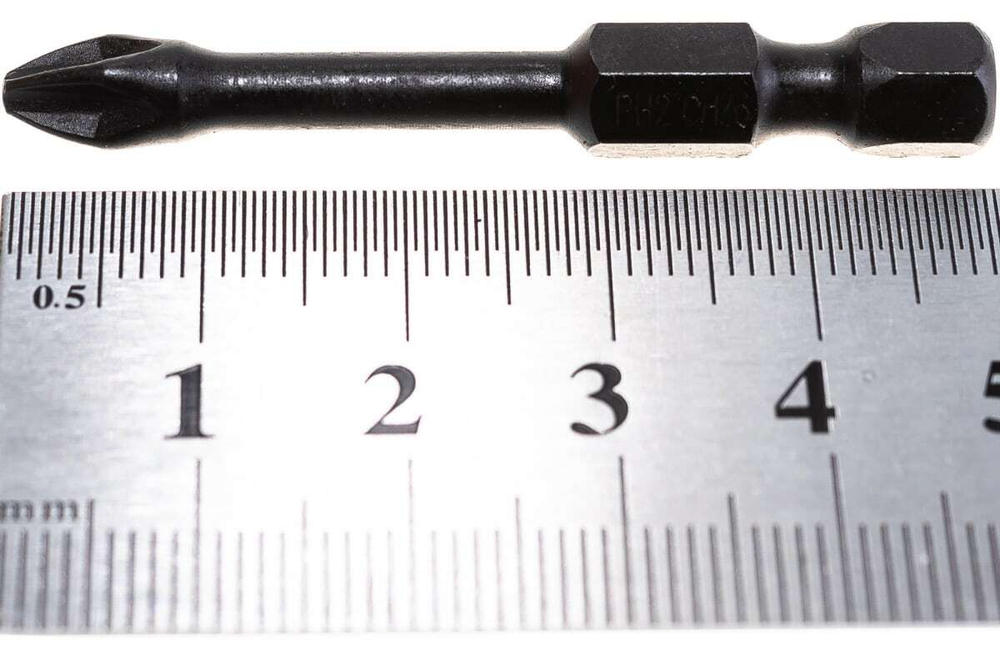 Биты ПРОФИ PH2 (2 шт; 50 мм; 1/4") Зубр 26021-2-50-S2