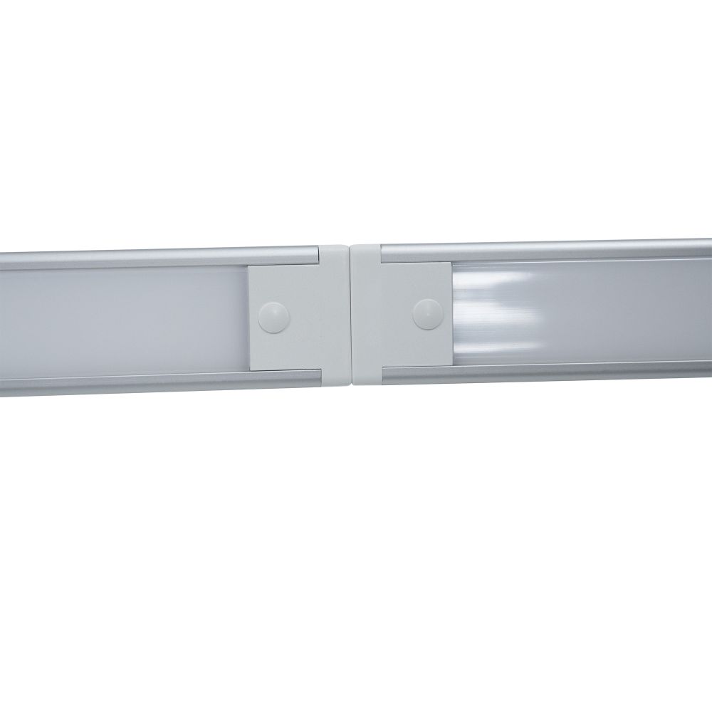 ULM-F44-3x3W-4500K-DIM SENSOR IP20 SILVER Светильники светодиодные для мебели. набор из 3-х шт. 300x35x6.5мм. 3x150Lm.ТМ Uniel