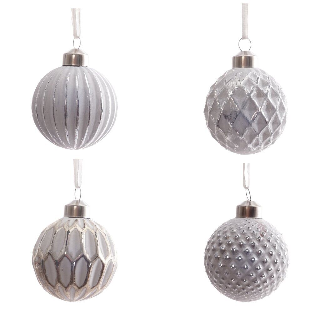 GAEM Украшение новогоднее "Шар", L6 W6 H8 см, 4в.