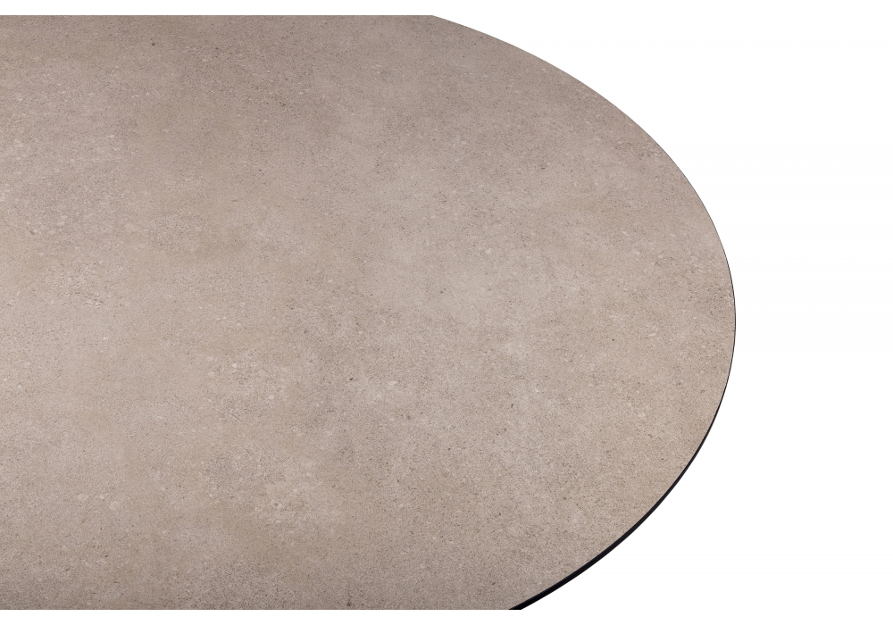 Керамический стол Woodville Гравент 110 avenue grey sahara, черный