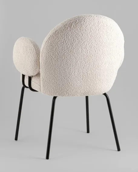 Стул Nino жемчужное букле