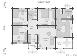 Проект Дома 110 кв. м К-93