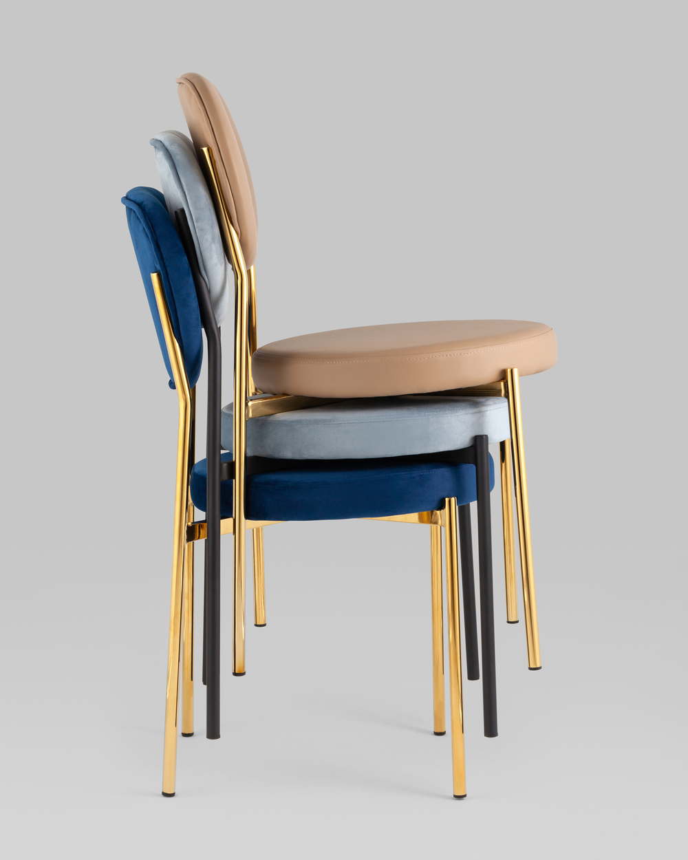 Стул Барбара NEW велюр терракотовый