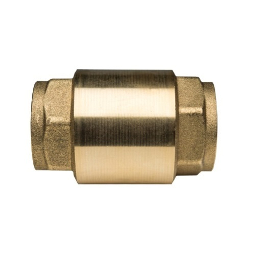 Клапан обратный STOUT - 3/4" (ВР/ВР, PN25, Tmax 100°C, затвор металлический)