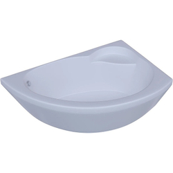 Акриловая ванна Aquatek (Акватек) Аякс 2 170x110 R, с каркасом, с фронтальной панелью, со сливом-переливом