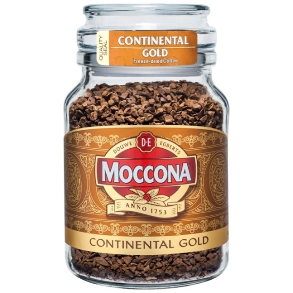 купить Кофе растворимый Moccona Continental Gold, 190 г стеклянная банка (Моккона)