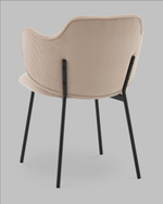 Стул Джиннет велюр бежевый