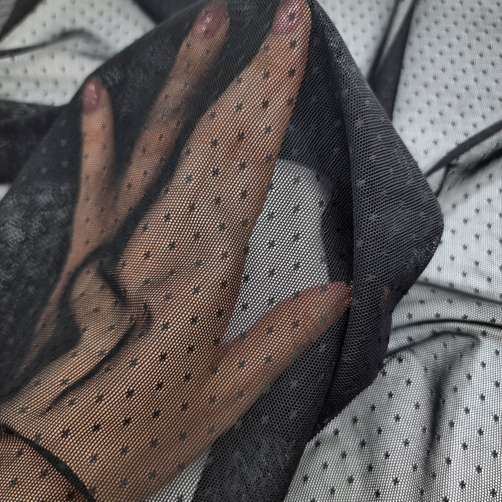 Сетка эластичная ЧЕРНЫЙ "МУШКА", Турция