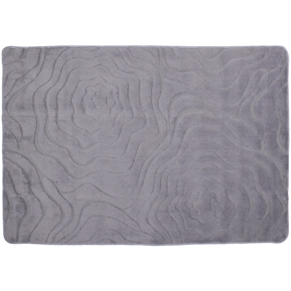 Коврик для ванной 80*120"Гармония» серый