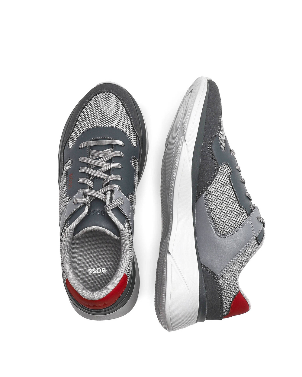 кроссовки dean_runn_memx BOSS BLACK - графитовый(50474955)