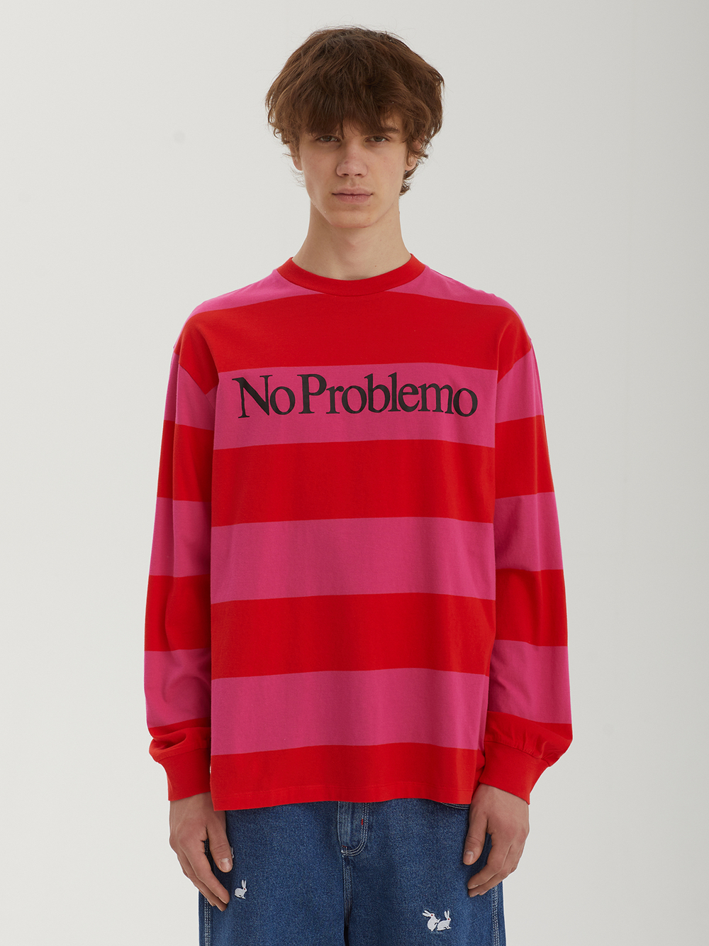 Мужской Лонгслив No Problemo Striped