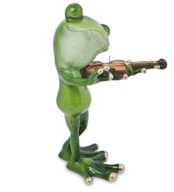 GAEM Art MN-298 Фигурка «Лягушка-скрипач»