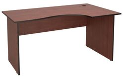 Стол эргономичный правый "Рубин" 42.45 миланский орех, ЛДСП, Витра