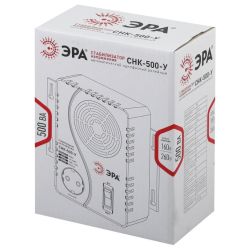 СНК-500-У ЭРА Стабилизатор напр. компакт, универс., 160-260В/220В, 500ВА