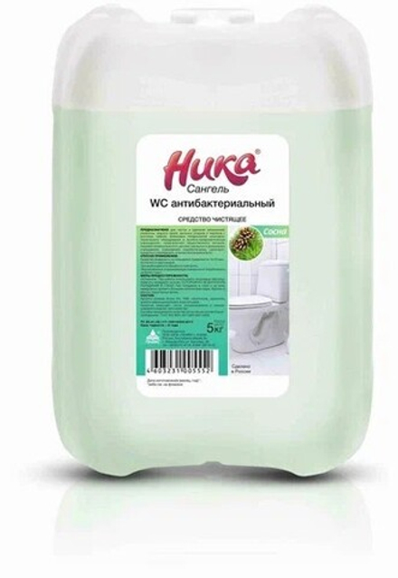 01 Ср-во НИКА-САНГЕЛЬ WC на соляной кислоте д/сантехники 5л