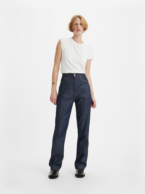 Женские прямые джинсы с завышенной талией Levi's 701 LVC 1950s 50701-0036