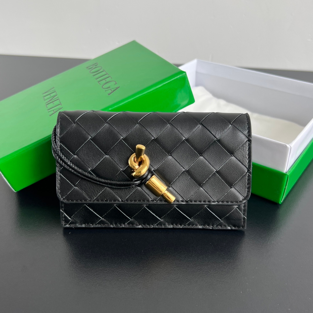 Bottega Veneta Andiamo Zippered Card Case