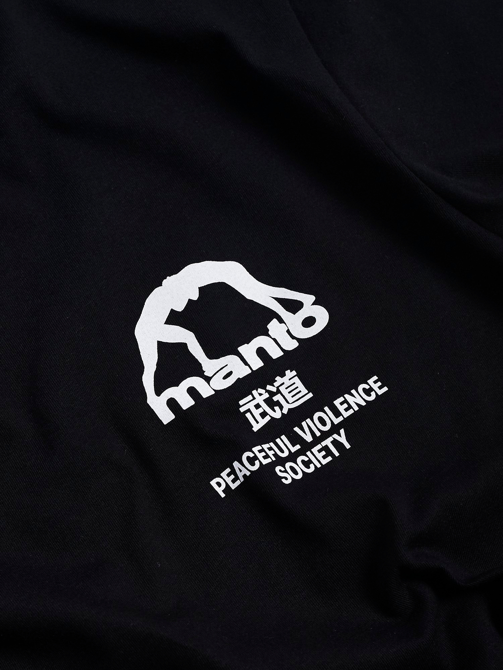 Футболка MANTO SOCIETY Чёрная