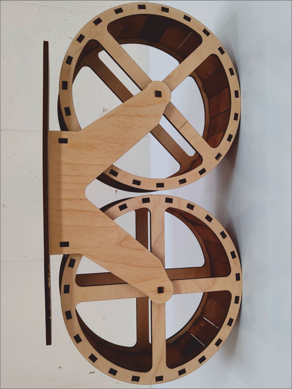 Беговое колесо для грызуна двойное 20см