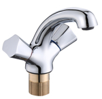 150111 Смеситель 2-руч. для раковины (КРУГ.) ViEiR (10/1шт)