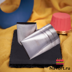 Насадка кондитерская №200 «Лента зубчатая»