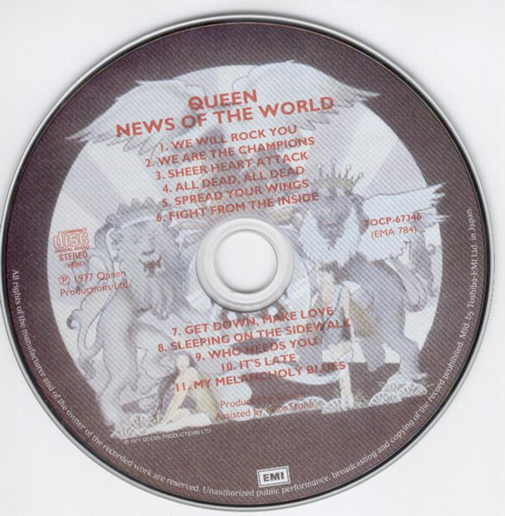 Queen / News Of The World (Mini LP CD)