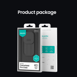 Чехол от Nillkin для Xiaomi Redmi Note 15 Pro 5G, серия CamShield Pro (защитная сдвижная шторка для камеры)