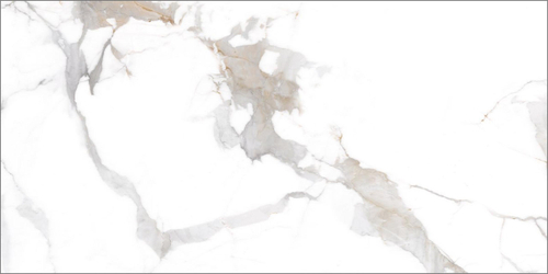 Керамогранит Calacatta ImperialGT белый 40x80 GT40806103MR