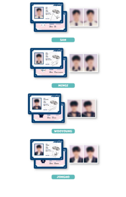 Набор айди-фотокарт ANITEEZ IN ILLUSION - ADVENTURE ID SET