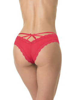 Трусы-бразилианы с пикантной задней частью