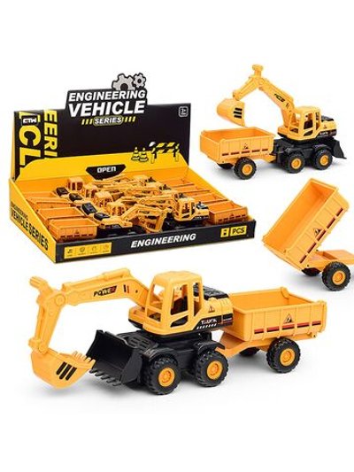 Игрушка Машина Экскаватор с прицепом-2 (BHX825)