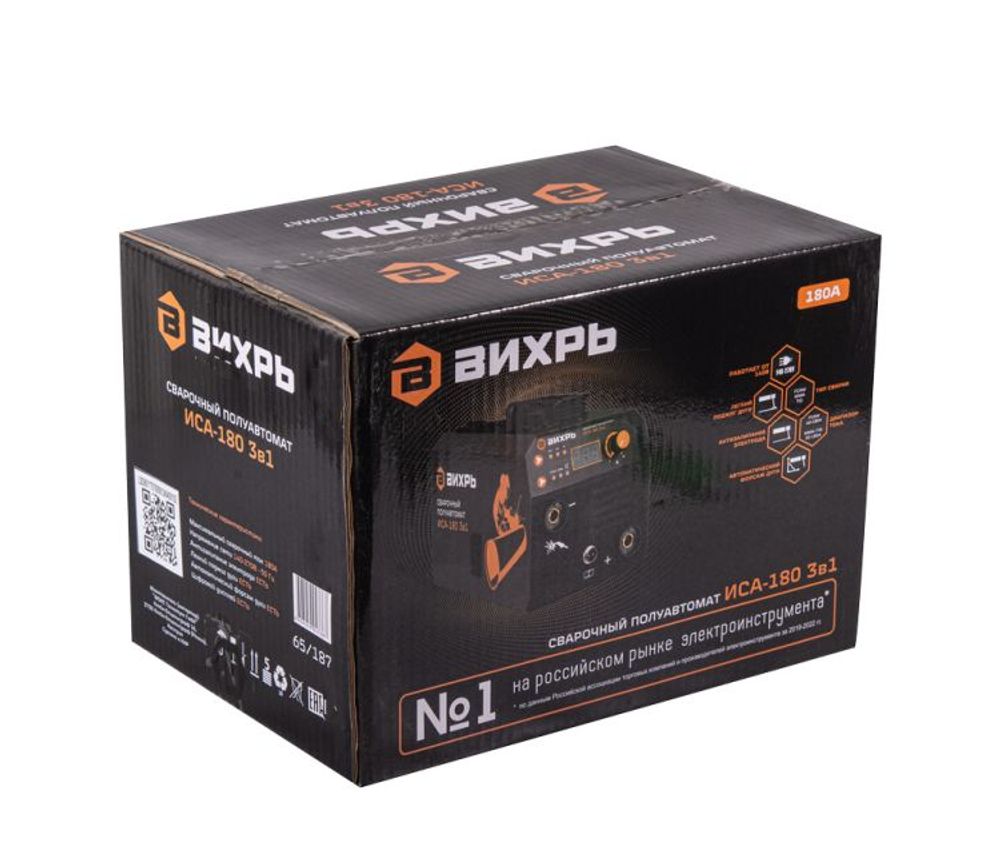 Сварочный полуавтомат Вихрь ИСА-180 MIG 5в1 PRO