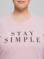 Футболка Фк-103П/пыльнорозовый