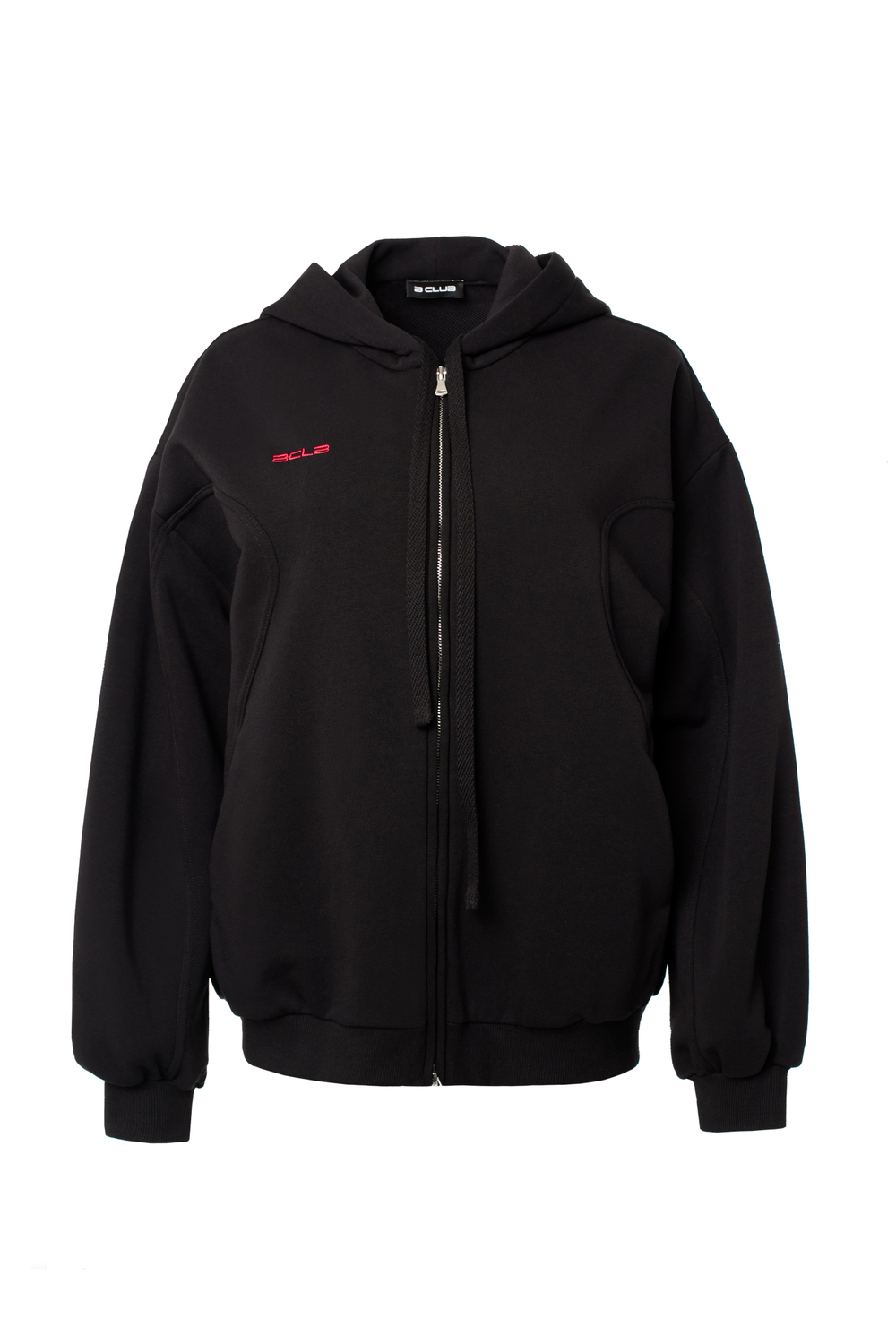 «Zip hoodie BCLB» Худи на молнии с принтом.