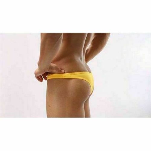 Мужские трусы брифы желтые Joe Snyder Yellow Brief