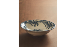 Zara Home миска из фаянса, цвет синий, 18.5 см · 2460/211