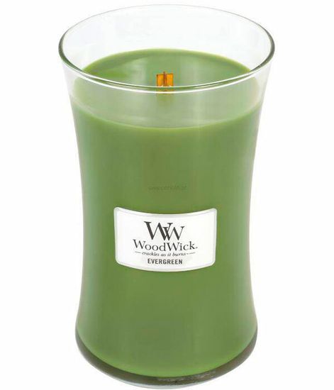 Вечнозеленая ель, ароматическая свеча, WoodWick