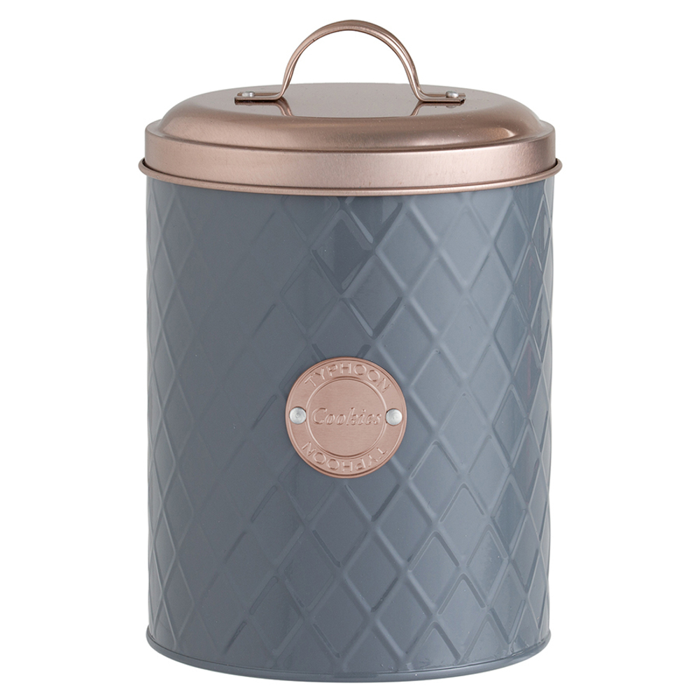 Банка для печенья 2.6л Typhoon Henrik серая