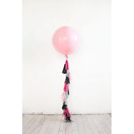 Большой воздушный шар Розовый , 60 см