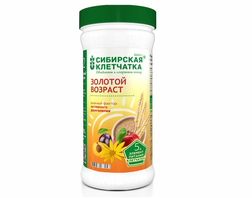 Клетчатка Сибирская Золотой Возраст 280гр.