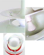 Pendant design lamp PH 5 by Louis Poulse (Black)